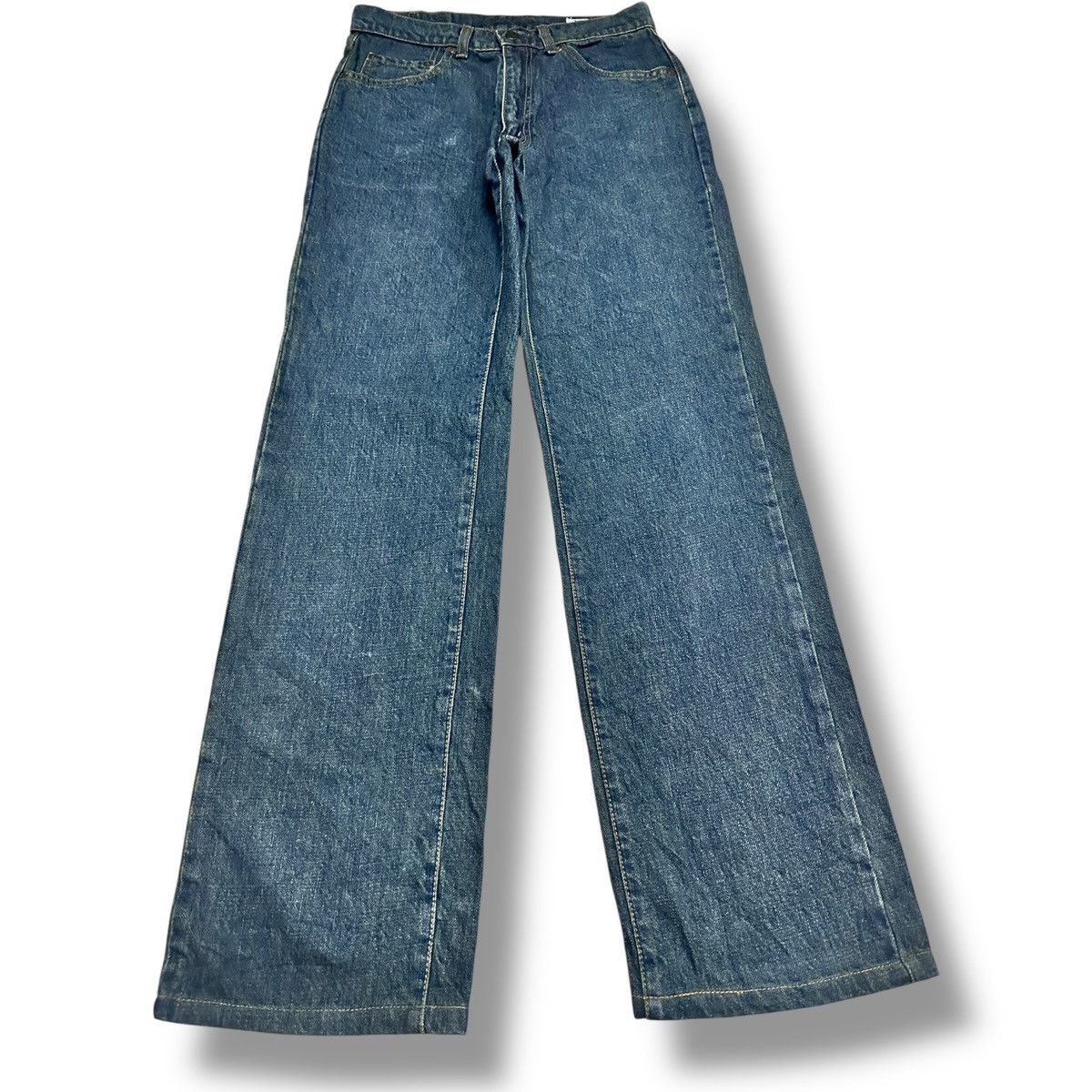 Big John Big John Vintage Straight Loose Style With Mudwash Size US 29 - 1 Thumbnail