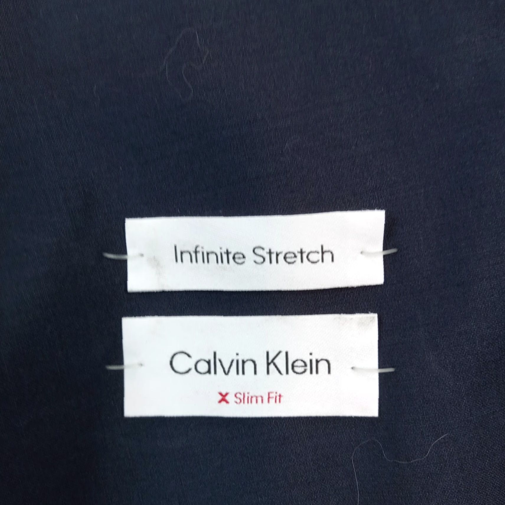 Calvin Klein Calvin Klein Slim Fit Blazer Mens 40 Short Blue Single Breasted Two Button Stretch Wool Size US 40 / EU 56 - 7 Thumbnail