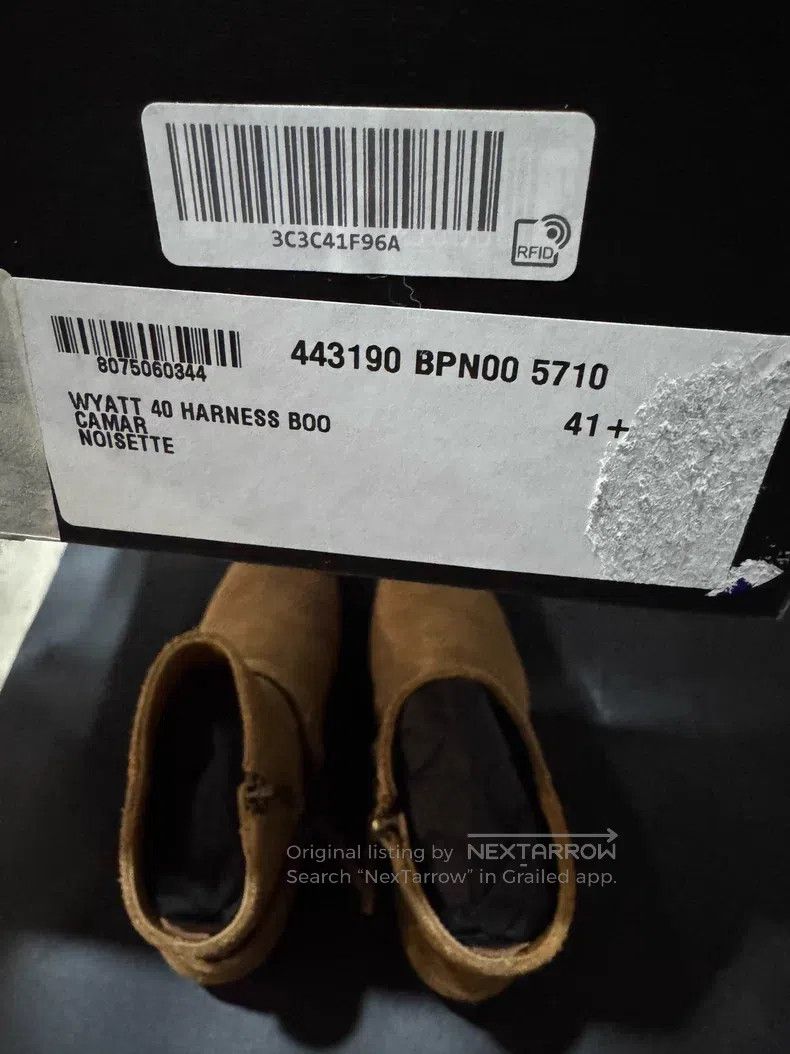 Saint Laurent Paris Saint Laurent Paris Suede Chelsea Boots with Buckle Size US 8.5 / EU 41-42 - 9 Thumbnail