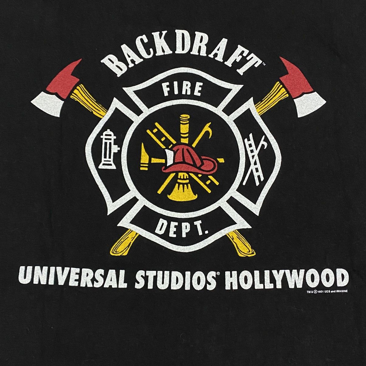 Vintage Vintage movie backdraft film Size US M / EU 48-50 / 2 - 8 Thumbnail