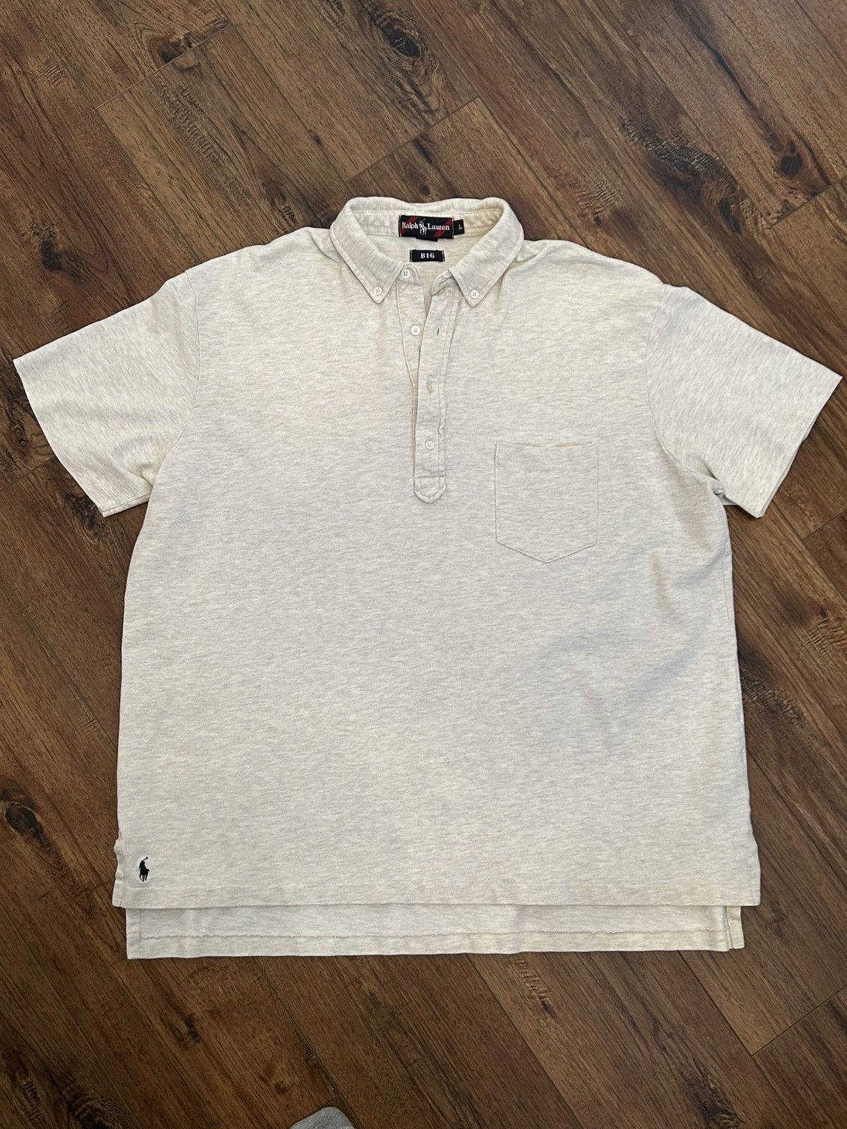 Polo Ralph Lauren Vintage 1980’s Polo by Ralph Lauren Single Stitch BIG Polo Size US XL / EU 56 / 4 - 5 Thumbnail