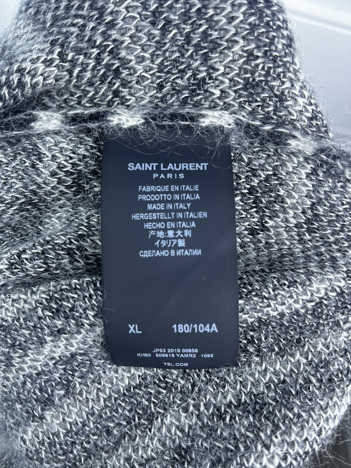 Yves Saint Laurent Saint Laurent Mohair Sweater (XL) Size US XL / EU 56 / 4 - 4 Thumbnail