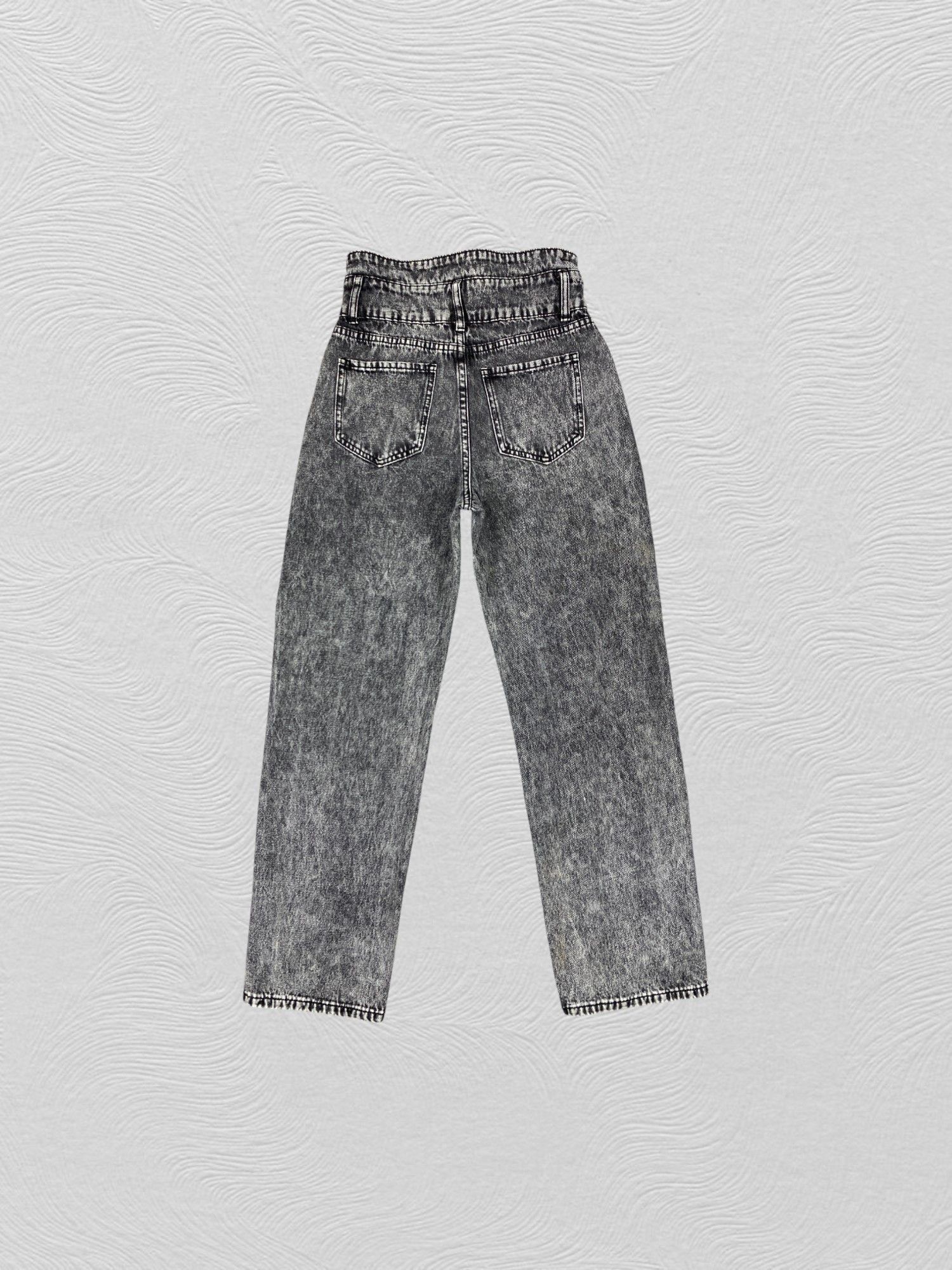 Japanese Brand Faded Black Vintage Dazy Jeans 28x29.5 Denim- JN3570 Size 28" / US 6 / IT 42 - 2 Thumbnail
