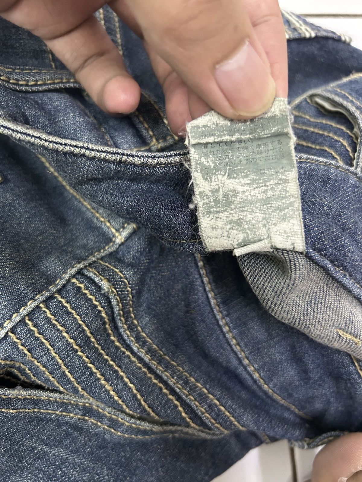 Japanese Brand × Vintage 💥Vintage Japanese Denim British Jeans Size US 30 / EU 46 - 12 Thumbnail