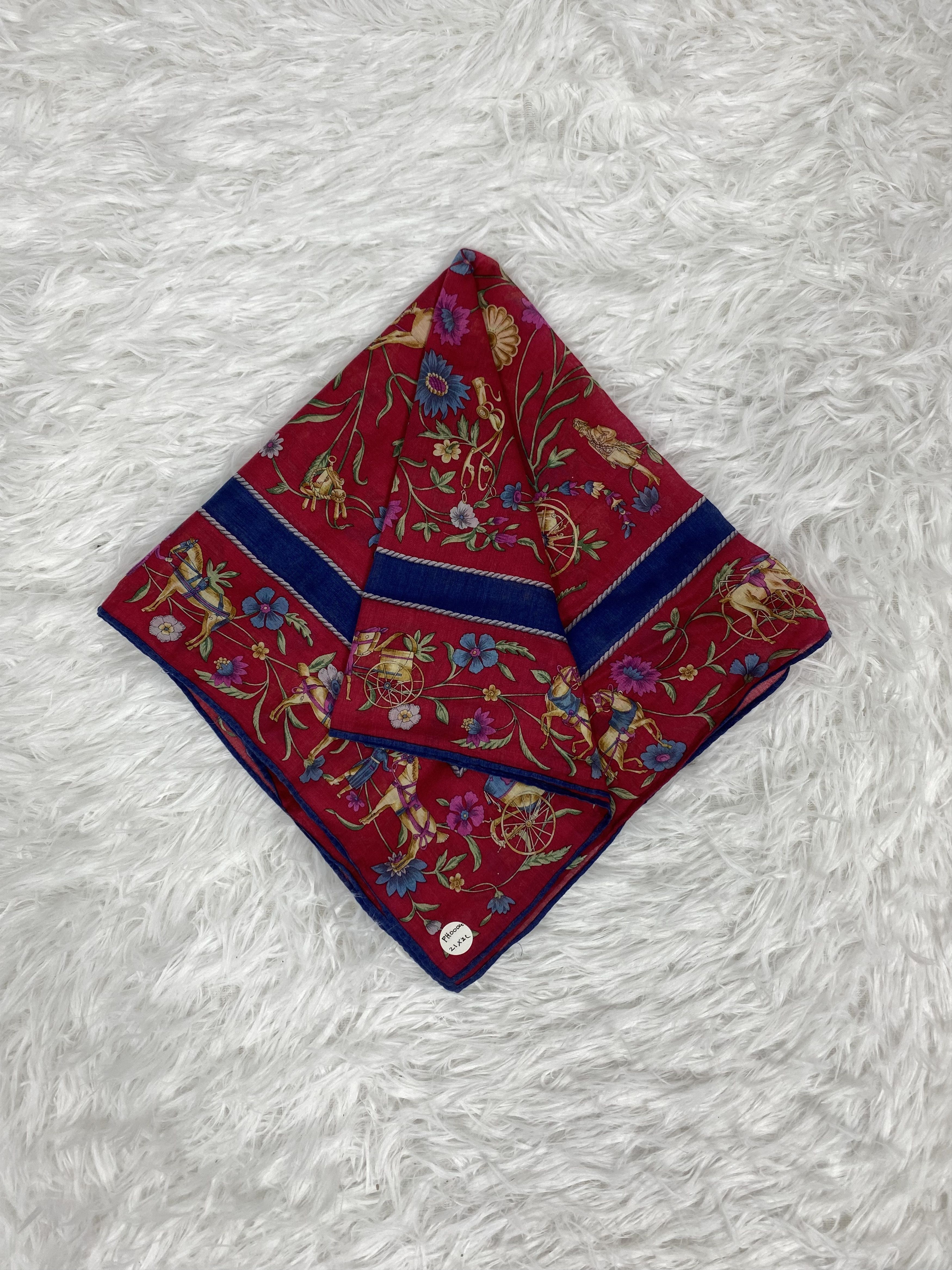 Celine × Vintage Vintage Celine Handkerchief PH0004 Size ONE SIZE - 1 Thumbnail