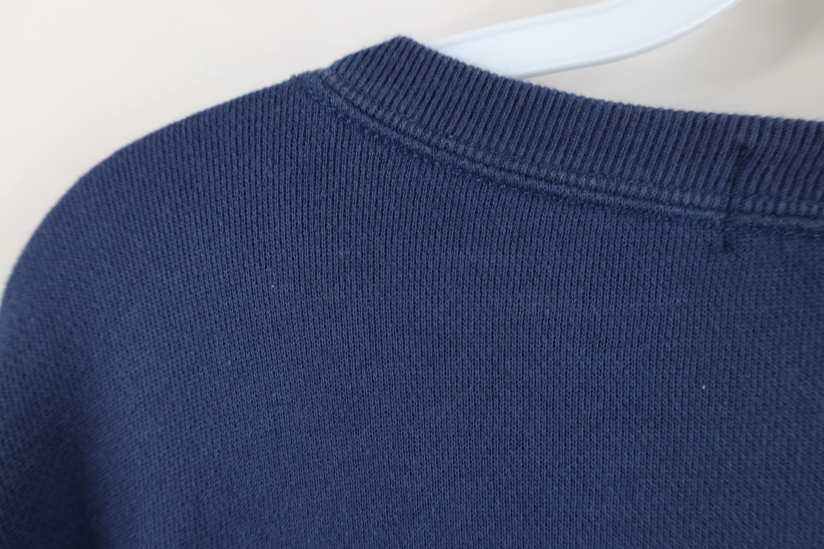 Polo Ralph Lauren Vintage 90s Ralph Lauren Pony Logo Crewneck Sweatshirt Blue Size US XL / EU 56 / 4 - 9 Thumbnail