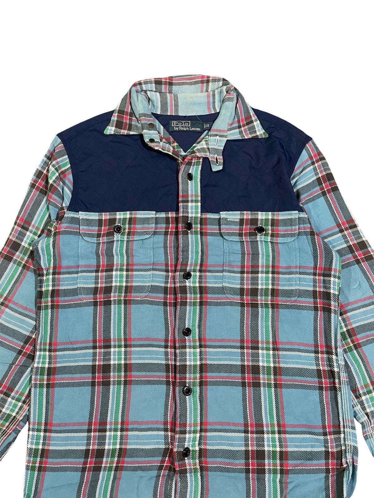 Polo Ralph Lauren Vintage Polo Ralph Lauren Western Flannel Quilted Shirts Size US M / EU 48-50 / 2 - 3 Thumbnail