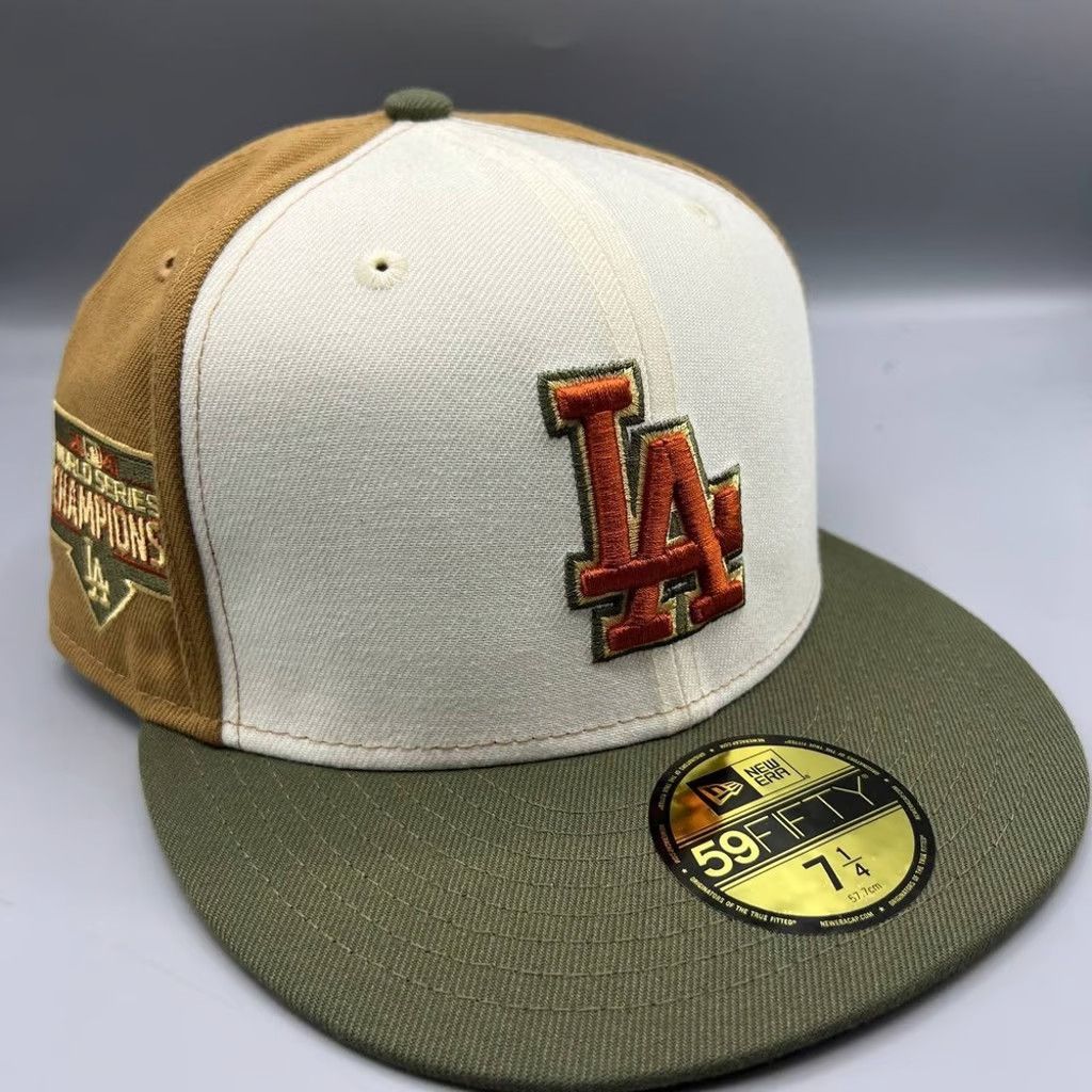 New Era 🌲🧊 7 1/4 HAT CLUB Exclusive Green Icy LA Dodgers Fitted