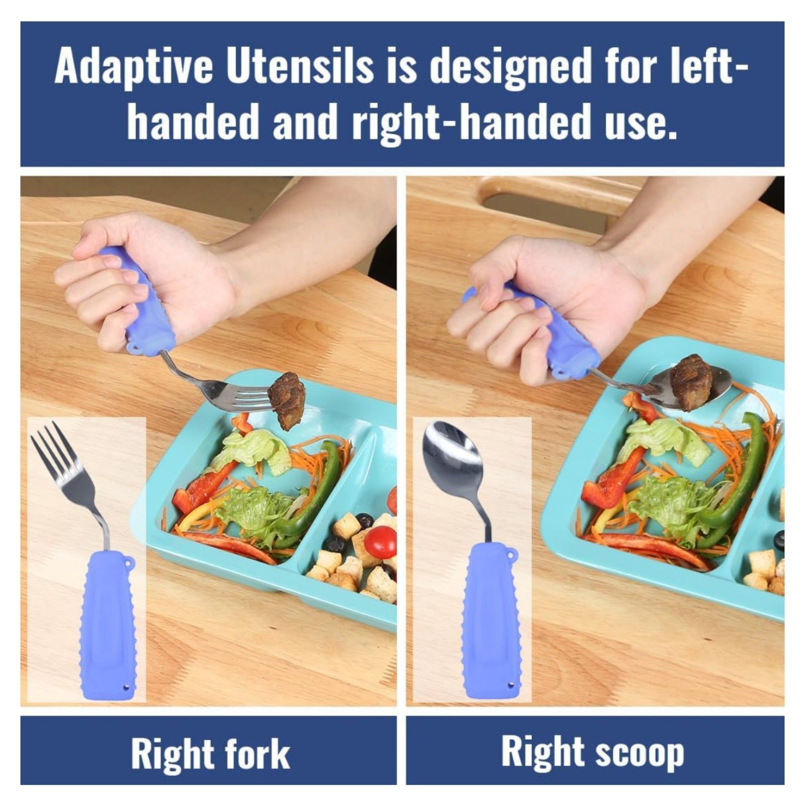 Other Adapted Utensils For Patients With Tremors And Parkinson's D Size ONE SIZE - 7 Thumbnail
