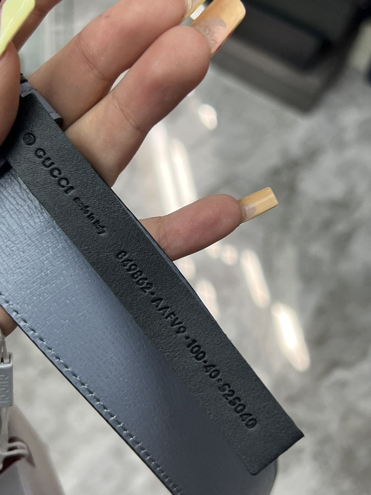 Gucci Gucci Reversible Leather Belt Size 40 - 8 Thumbnail