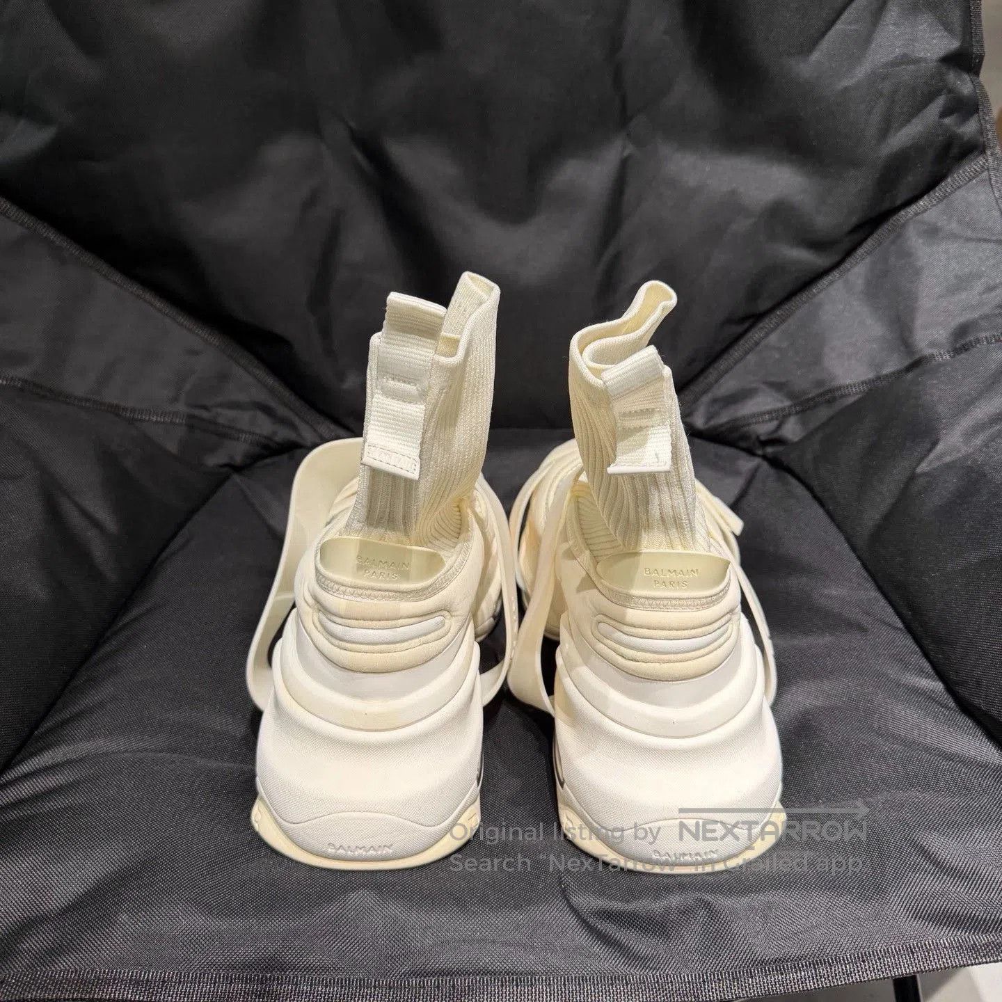 Balmain Balmain White Mid-Calf Casual Shoes. Size US 11 / EU 44 - 4 Thumbnail