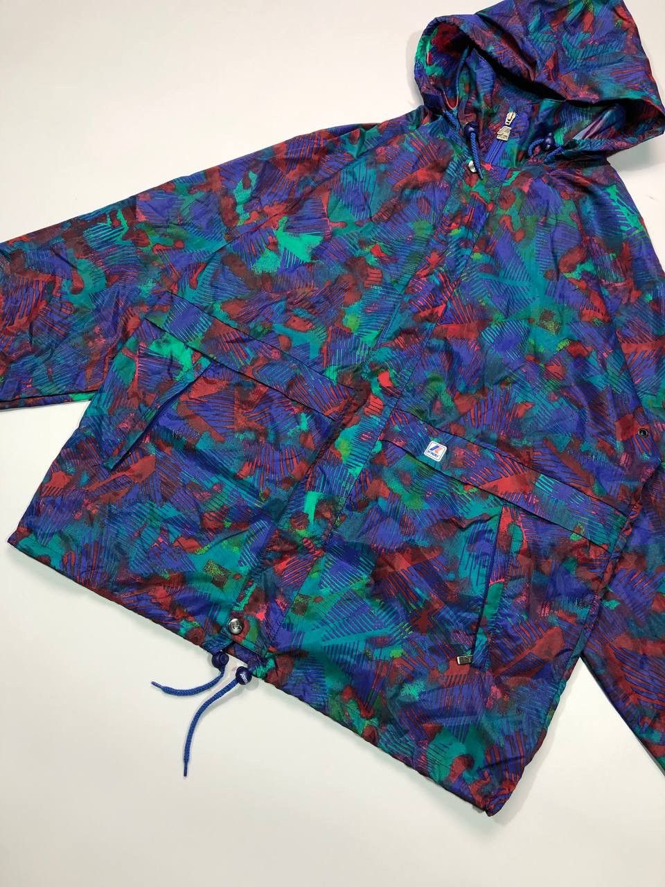 K-Way × Vintage Vintage Kway Windbreaker Jacket Size US L / EU 52-54 / 3 - 3 Thumbnail
