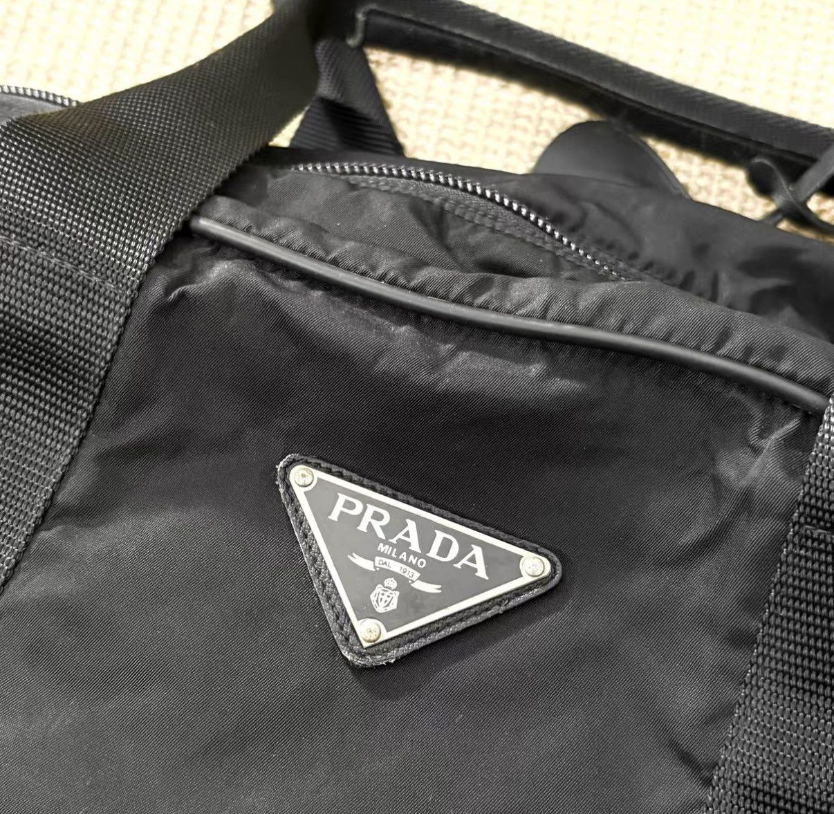 Prada Prada Keepall Boston Travel Bag J29 Size ONE SIZE - 2 Thumbnail