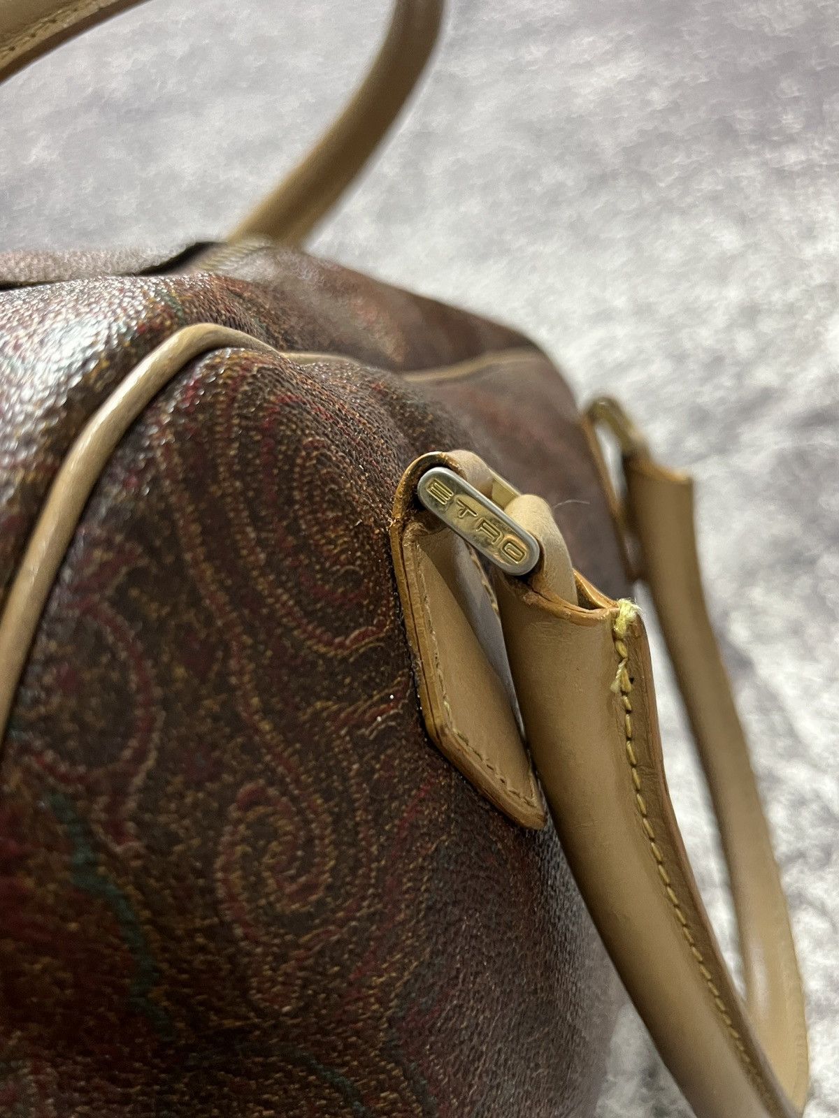Etro Etro burgundy pasley handbag Size ONE SIZE - 5 Thumbnail