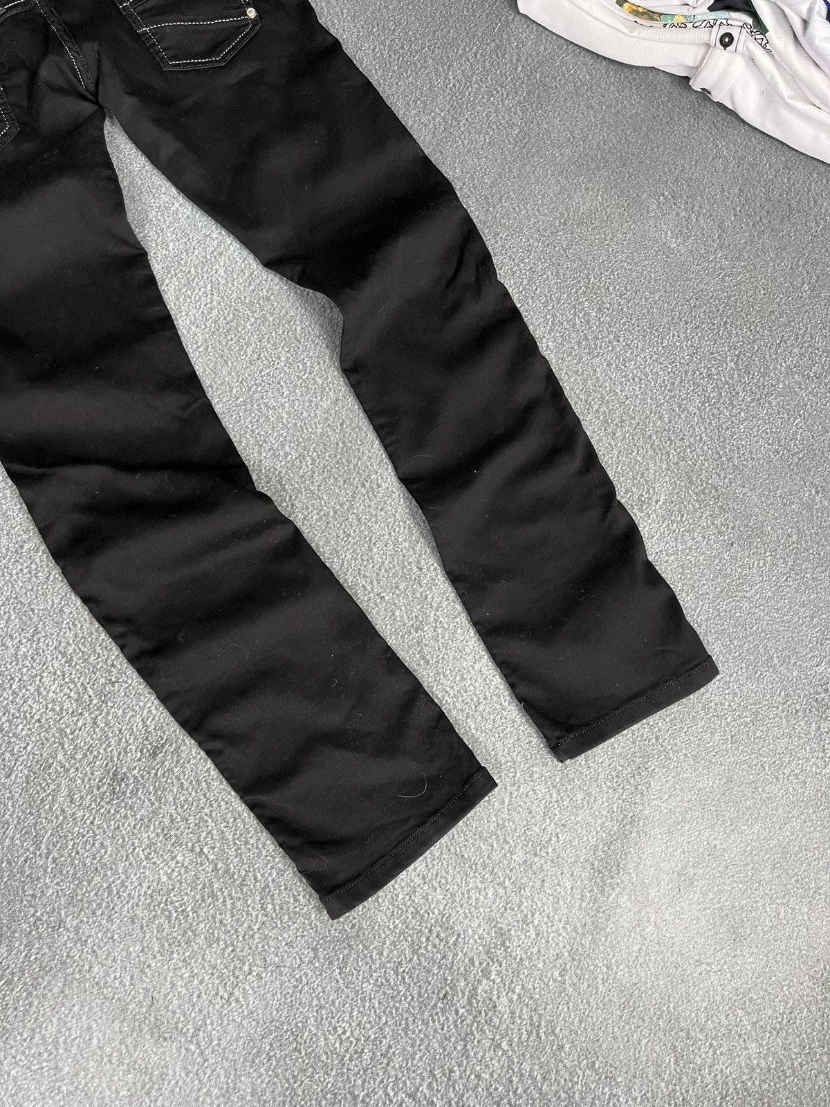 Vintage Chipo & Baxx Y2K Triple Waisted Skinny Pants Avant Garde Y2k Size 30" / US 8 / IT 44 - 9 Thumbnail