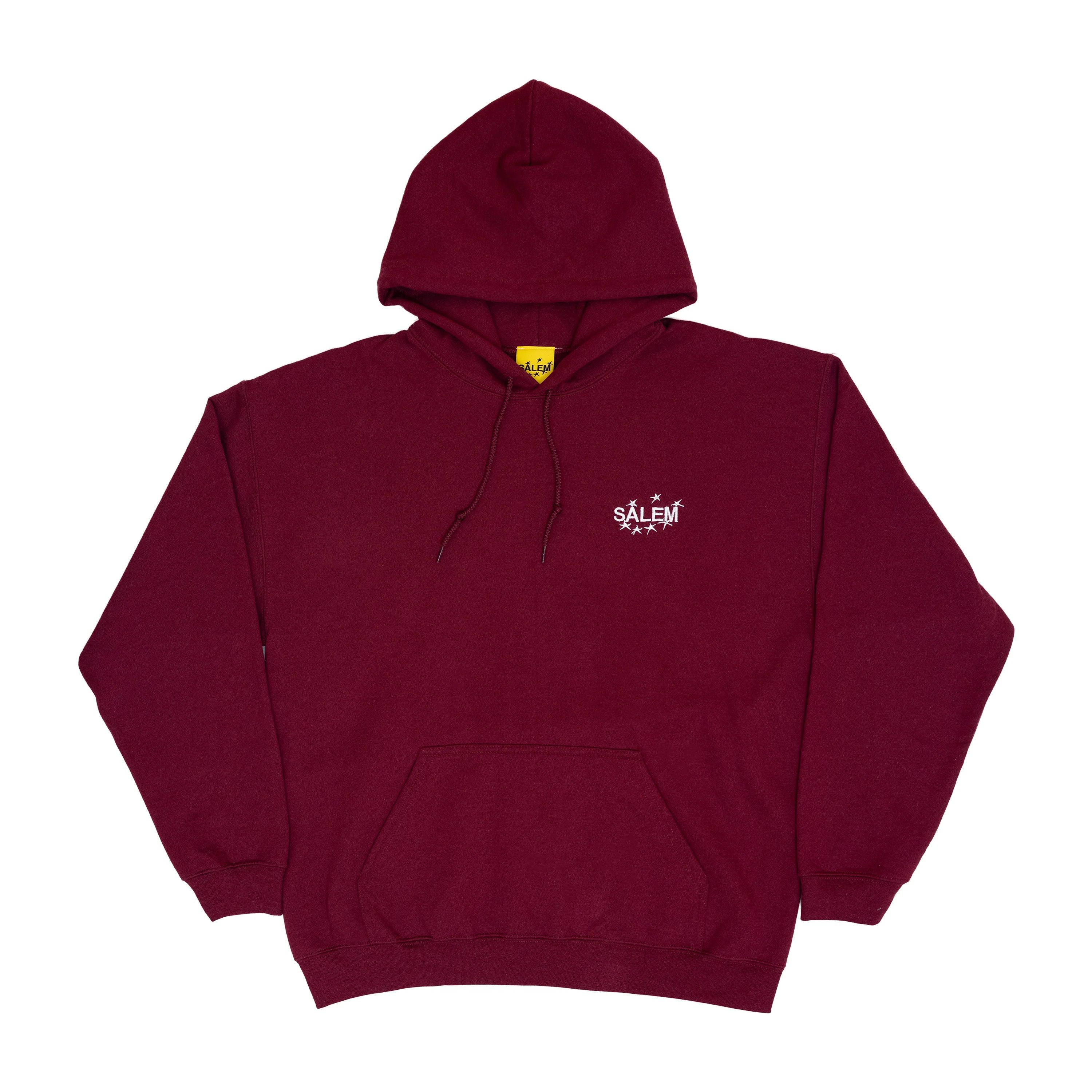 S4LEM S4LEM MIDWEST HOODIE BURGUNDY MEDIUM Size US M / EU 48-50 / 2 - 1 Thumbnail