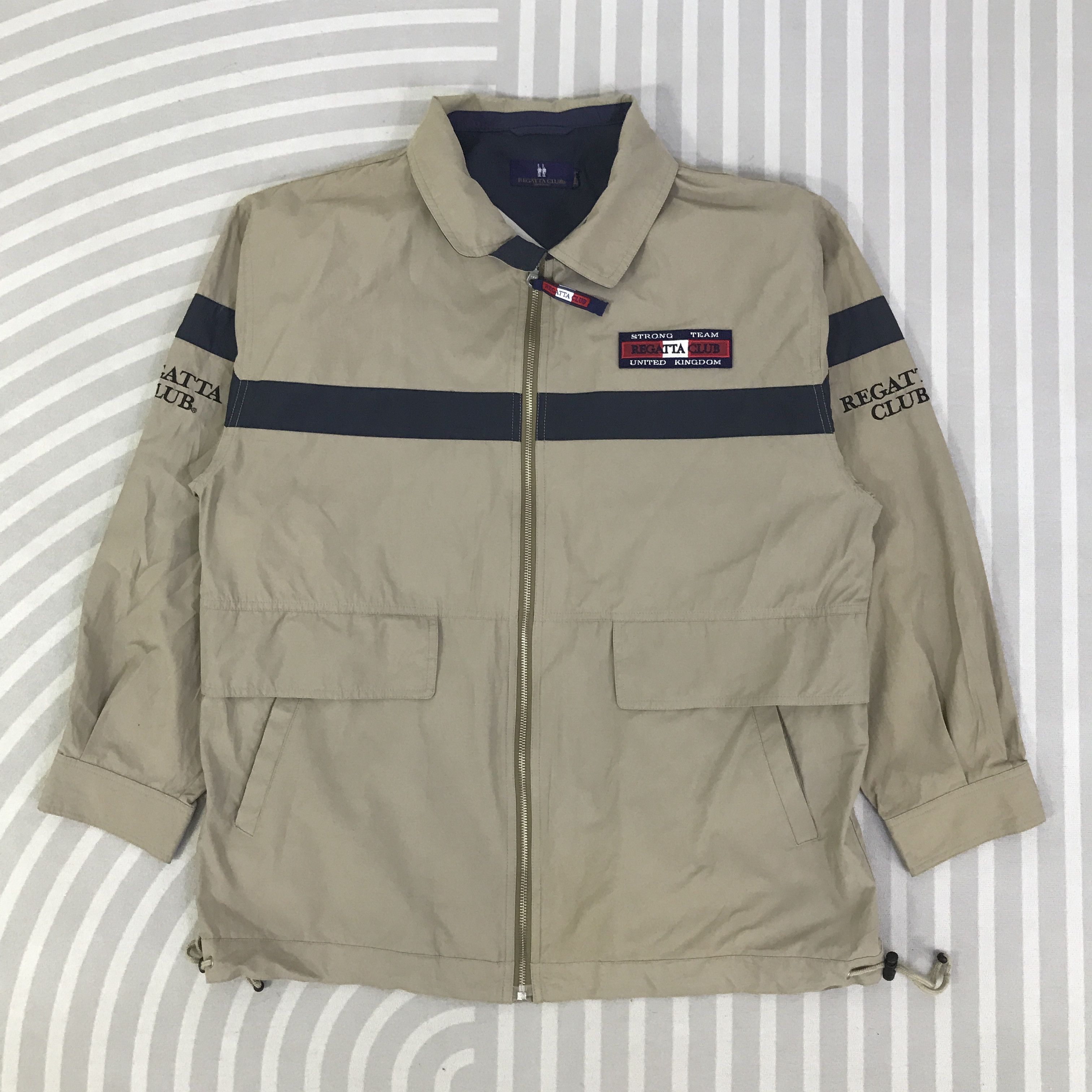 Japanese Brand Vintage Regatta Club Jacket K121B15 Size US L / EU 52-54 / 3 - 1 Thumbnail