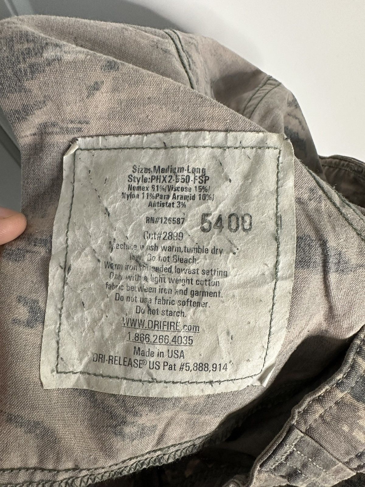 Vintage Vintage US AIRFORCE Cargo Pant Digital Camo Army Rare Size US 32 / EU 48 - 7 Thumbnail