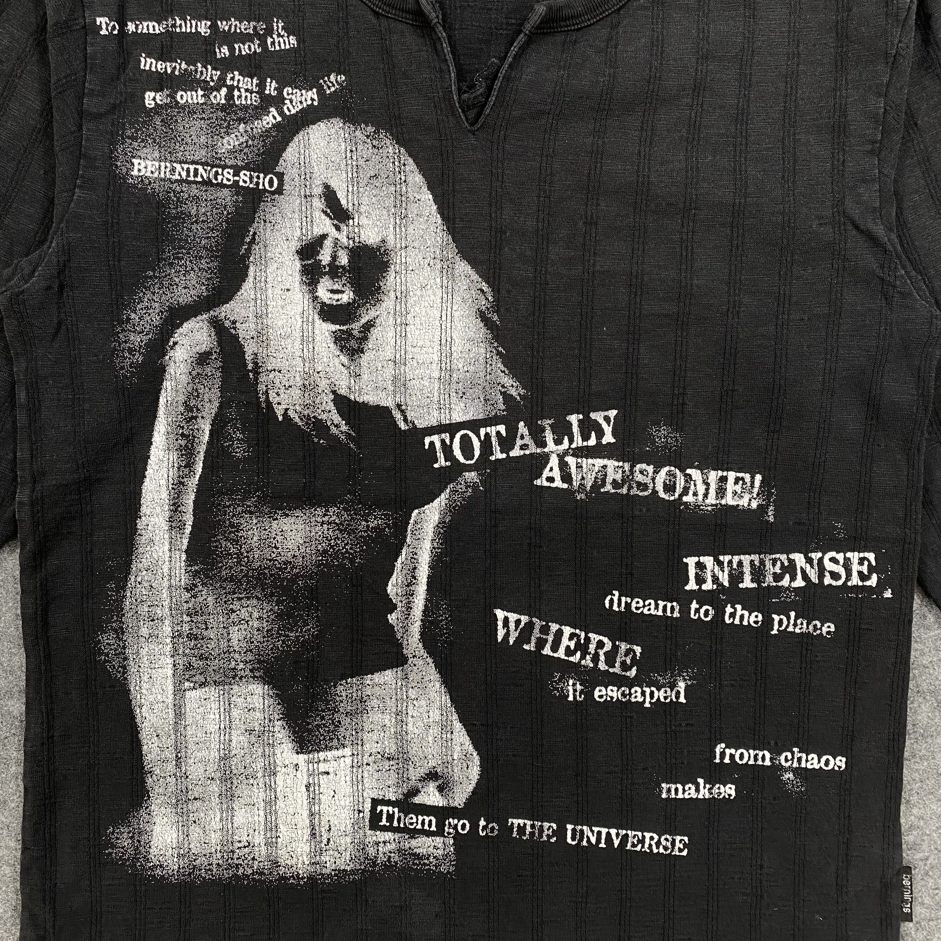 BERNINGS SHO BERNINGS SHO POEM TSHIRT-N001 Size US M / EU 48-50 / 2 - 3 Thumbnail