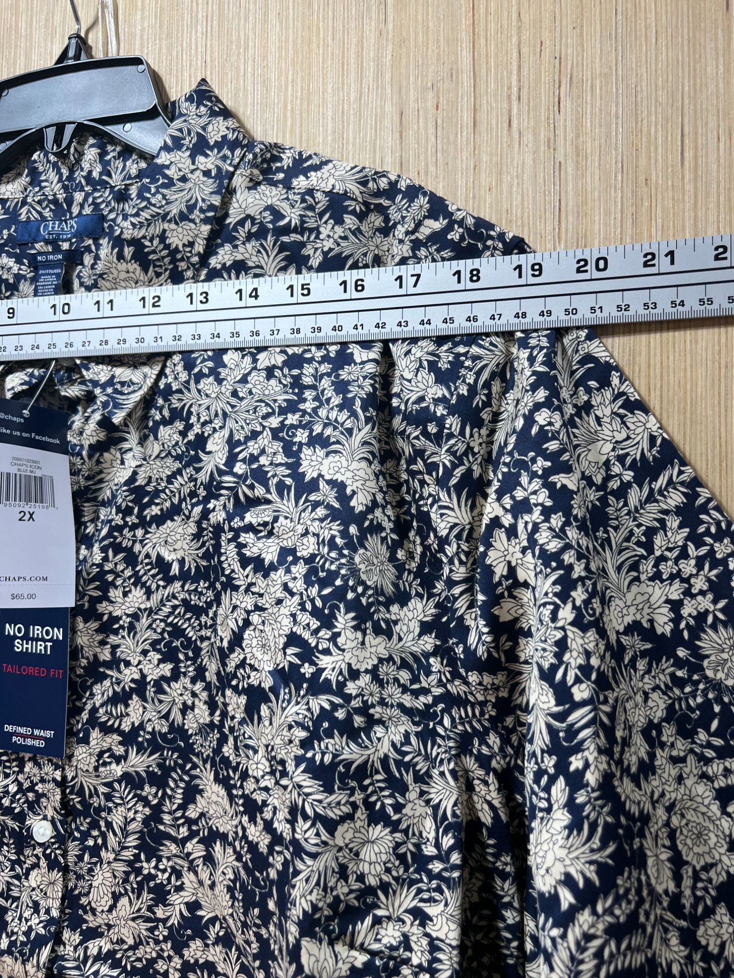 Chaps Chaps - Women’s Tailored Fit Shirt - Defined Waist & Polishe Size XXL / US 16-18 / IT 52-54 - 5 Thumbnail