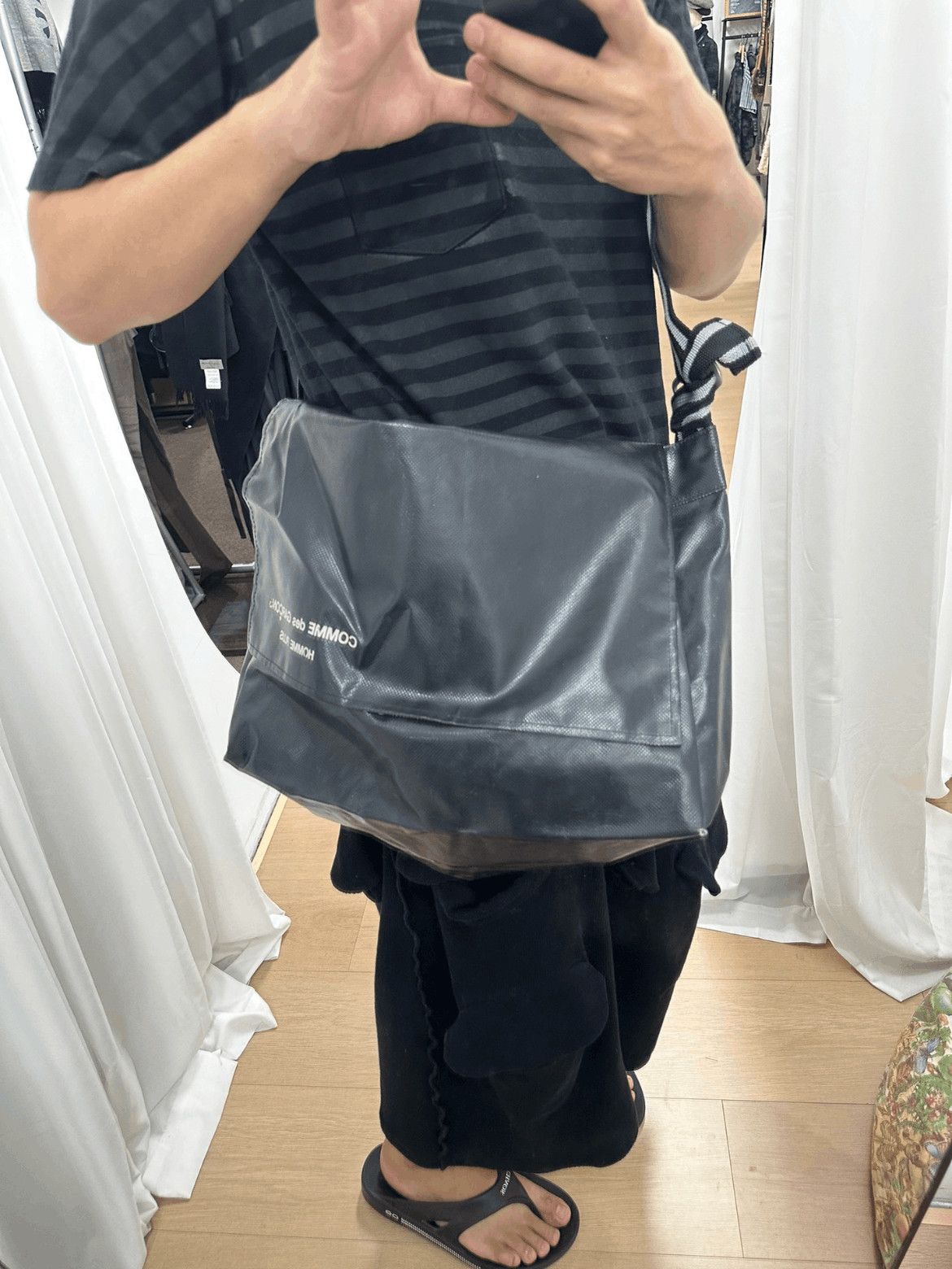 Comme des Garcons Homme Plus 90S Comme Des Garcons Homme Plus Waterproof Nylon Bag Size ONE SIZE - 4 Thumbnail