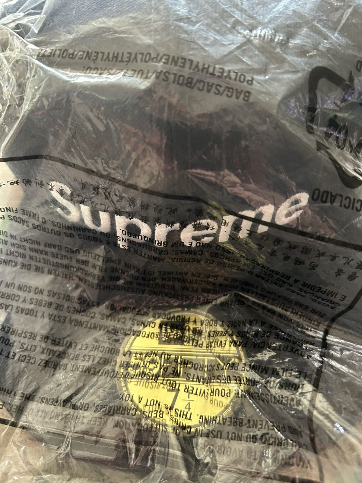New Era × New York Yankees × Supreme Supreme New York Yankees Box Logo New Era Navy 7 1/4 FW21 Size ONE SIZE - 4 Thumbnail