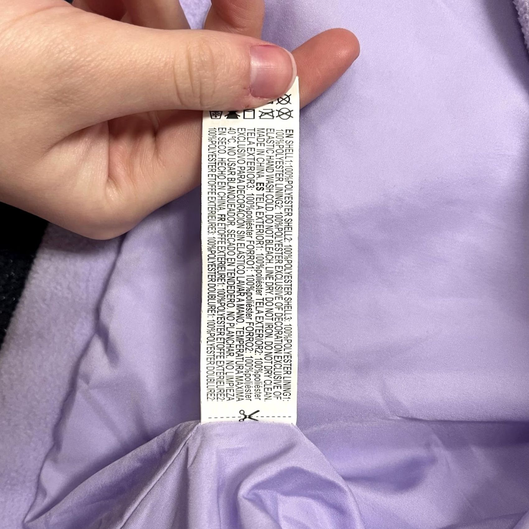 Forever 21 FOREVER 21 Jacket Womens Medium Purple Pink Fleece Colorblock Retro 1/4 Zip Lined Pockets Wool? Size L / US 10 / IT 46 - 5 Thumbnail