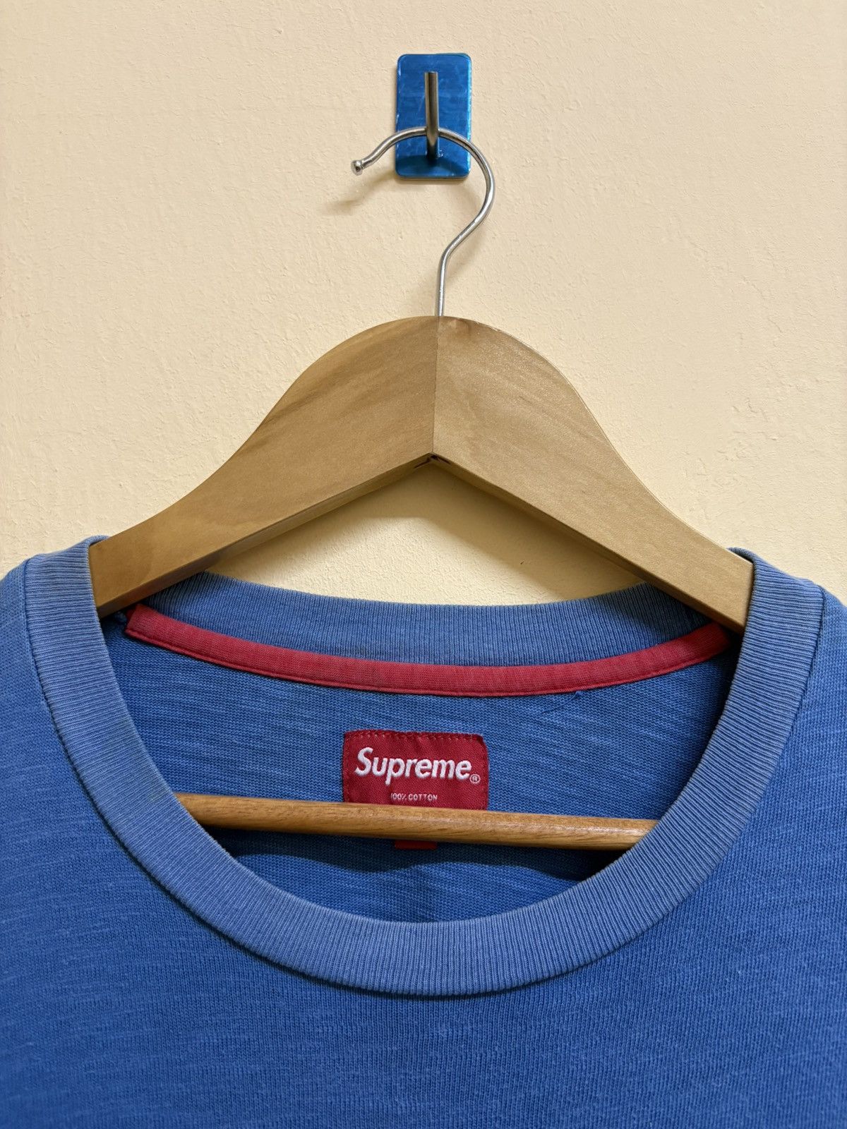 Supreme Supreme Blank Pocket Tee Size US S / EU 44-46 / 1 - 10 Thumbnail