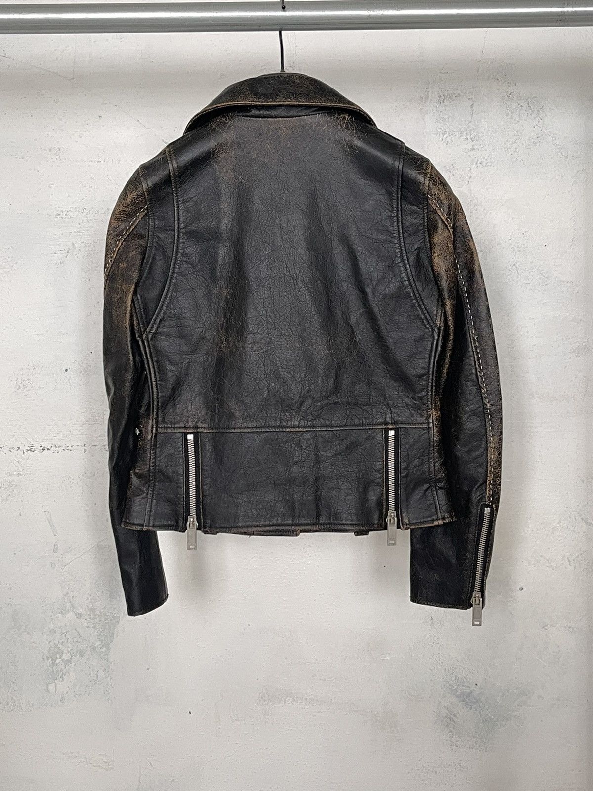 Christian Dada Christian Dada Leather Jacket Size XS / US 0-2 / IT 36-38 - 4 Thumbnail