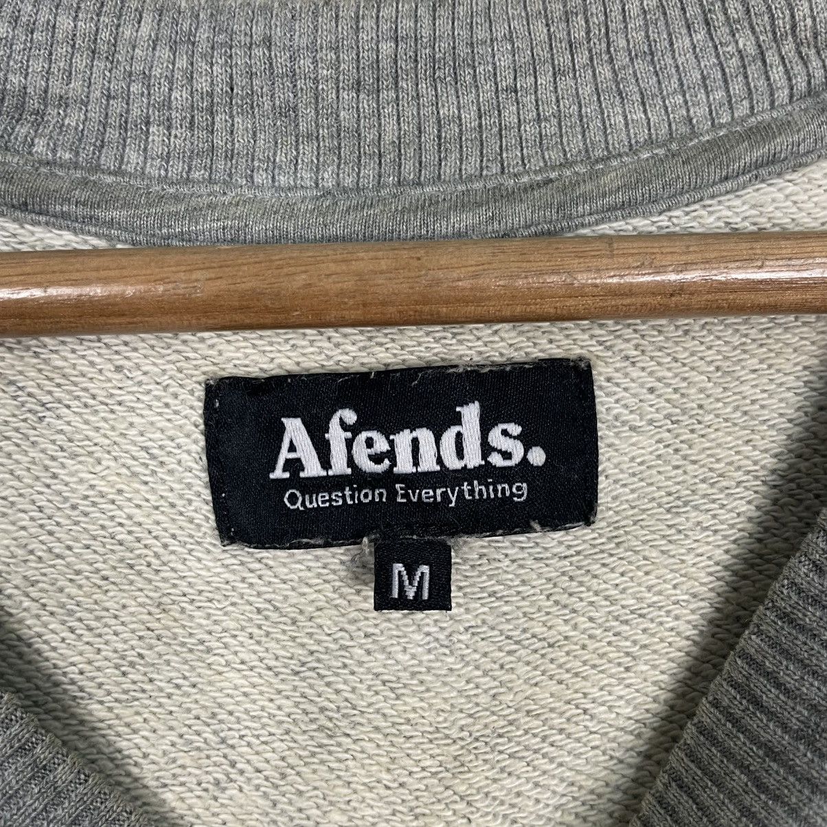 Japanese Brand Japanese Brand Afends Crewneck Gray Sweatshirt Size US M / EU 48-50 / 2 - 11 Thumbnail