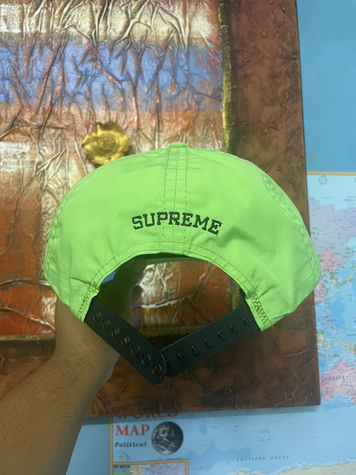 Supreme Supreme FUCK EM Five Panel Cap Year 2008 Size ONE SIZE - 2 Thumbnail