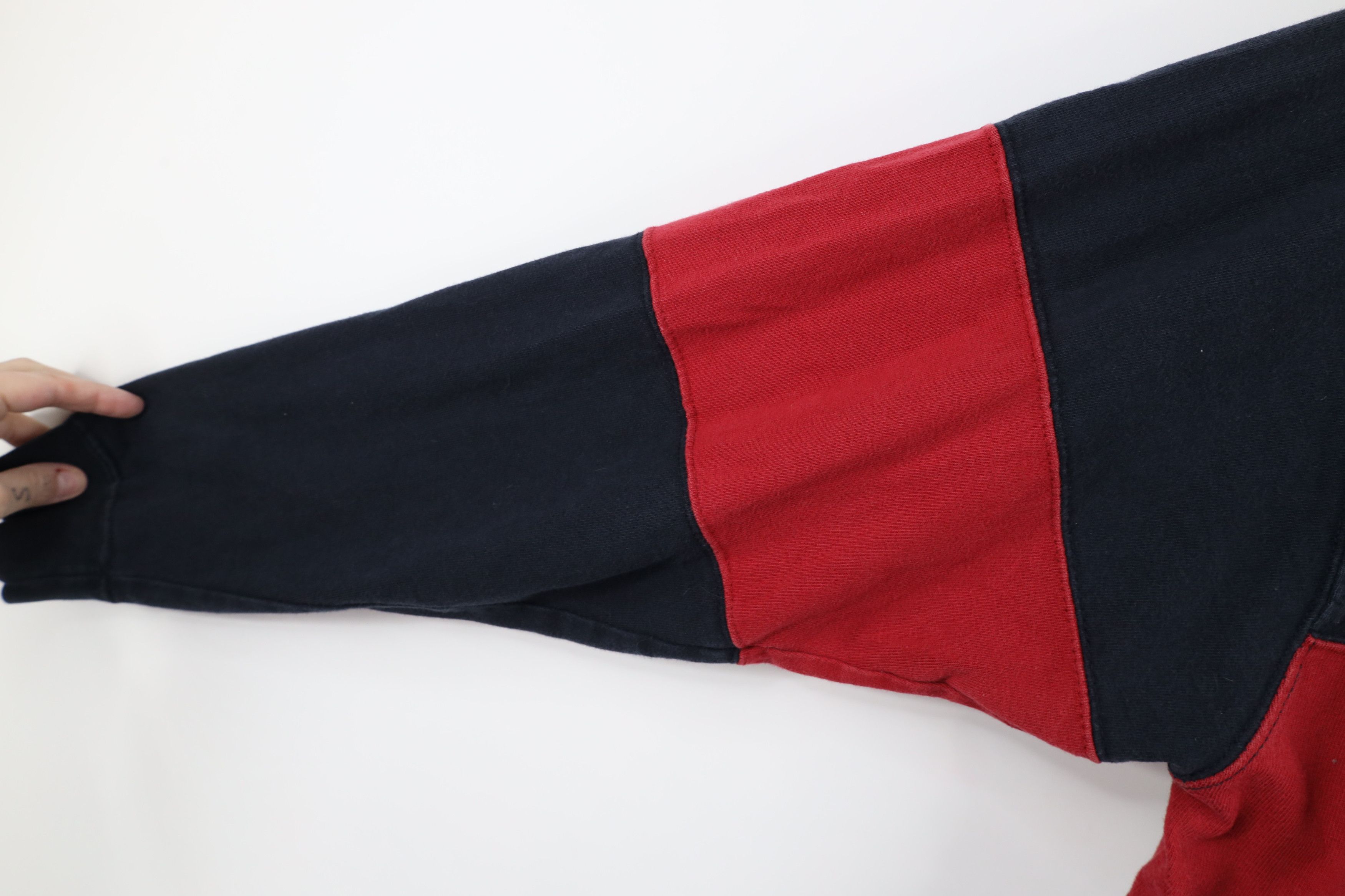 Vintage Vintage 90s Streetwear Block Long Sleeve Rugby Polo Shirt Size US M / EU 48-50 / 2 - 6 Thumbnail