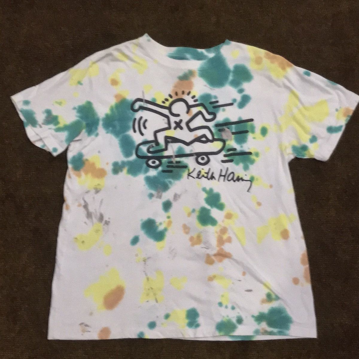 Keith Haring Keith Haring tshirt Tee Tie Dye Camouflage size m grafitti Size US M / EU 48-50 / 2 - 1 Thumbnail