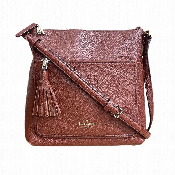 Kate Spade Kate Spade Shoulder Bag Leather Shoulder Bag in Brown, Women's