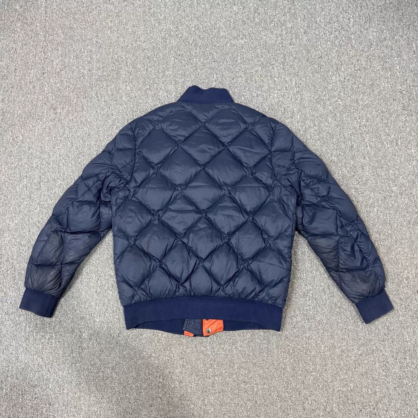 Burberry Burberry navy blue check down jacket M 99 new Size US M / EU 48-50 / 2 - 2 Thumbnail