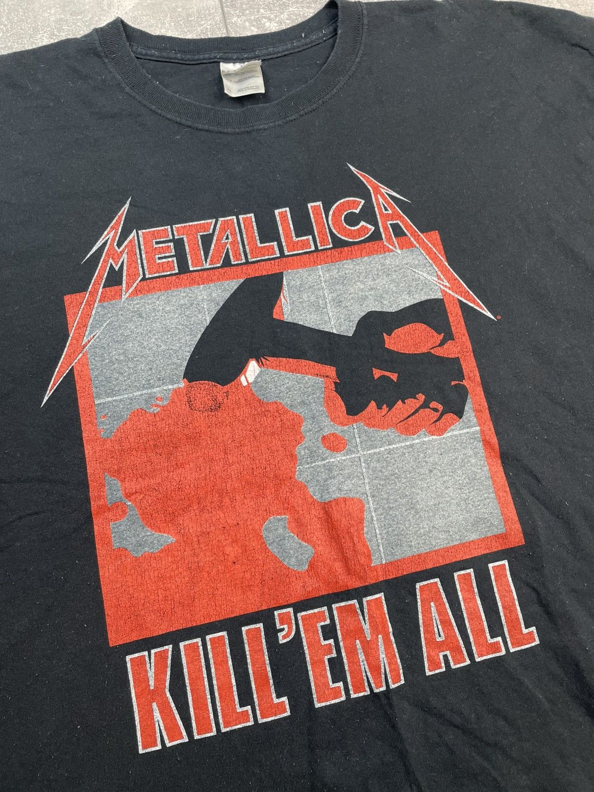Band Tees × Metallica × Vintage Metallica Vintage 2007 Kill‘Em All T-shirt Size US XL / EU 56 / 4 - 3 Thumbnail