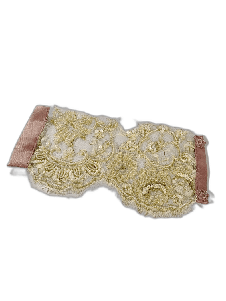 Chanel Lace Beaded Cuff Bracelet Decorative Accessory Size ONE SIZE - 1 Thumbnail