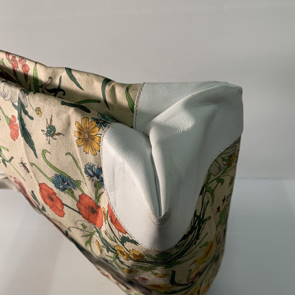 Gucci Gucci Floral Vintage Large Shoulder Bag Size ONE SIZE - 11 Thumbnail