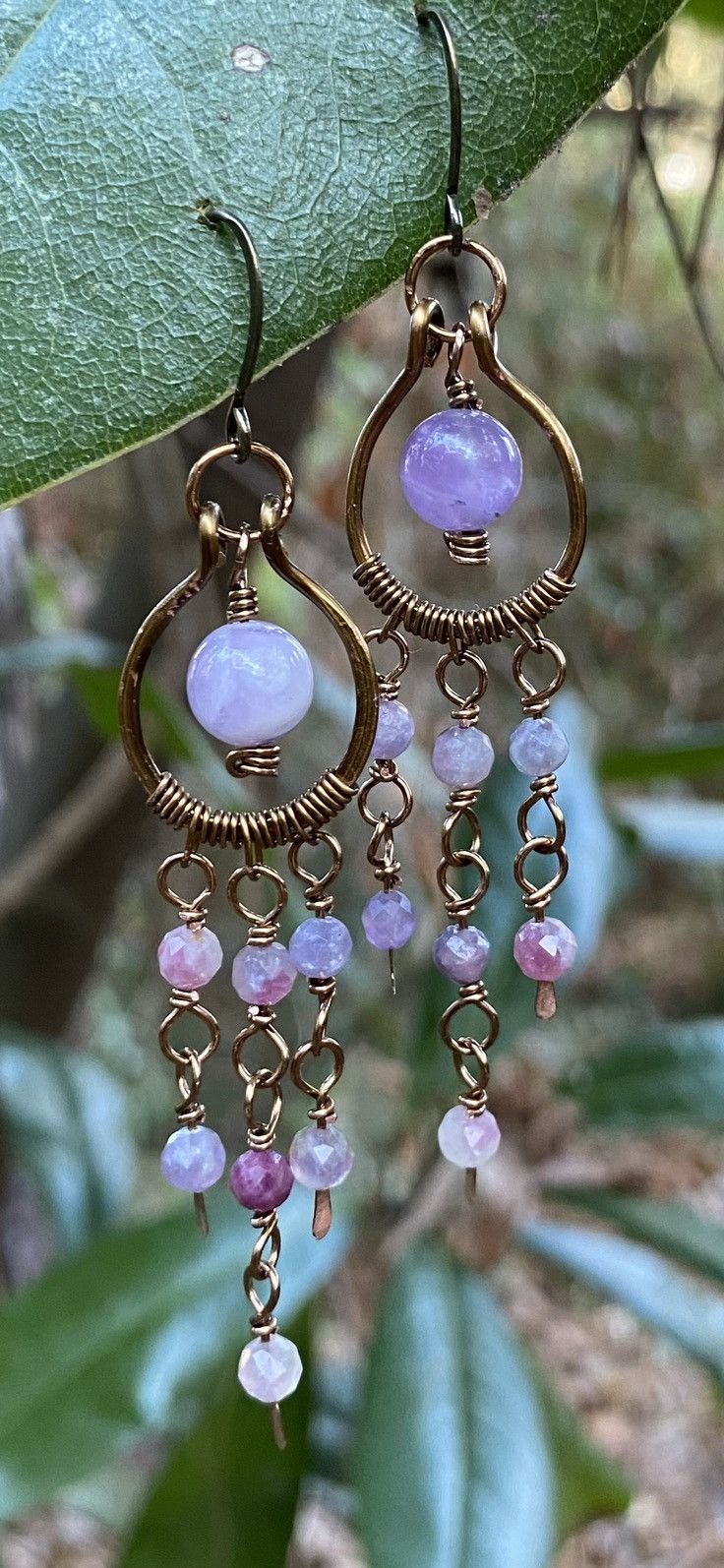 Handmade Tourmaline Chandeliers Size ONE SIZE - 4 Thumbnail
