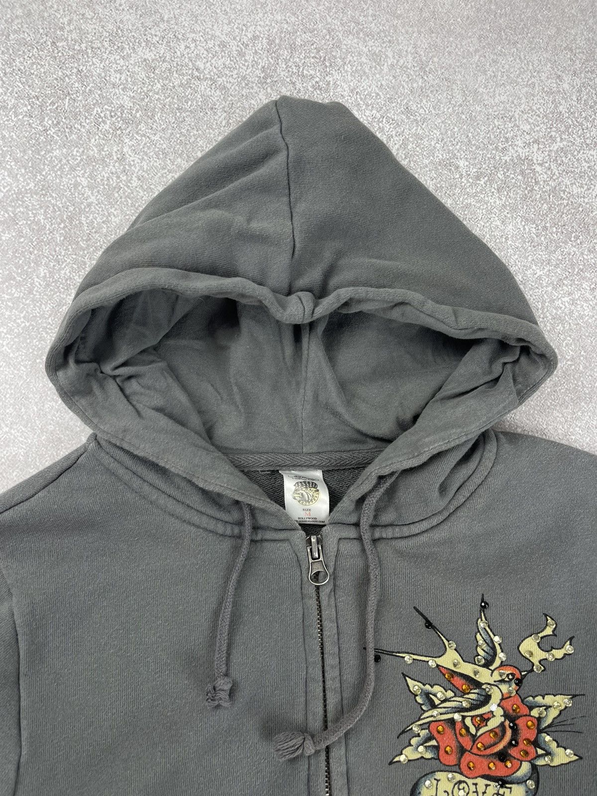 Christian Audigier × Ed Hardy × Vintage Vintage Y2k Ed Hardy by Christian Audigier Hoodie Japan Size M / US 6-8 / IT 42-44 - 7 Thumbnail