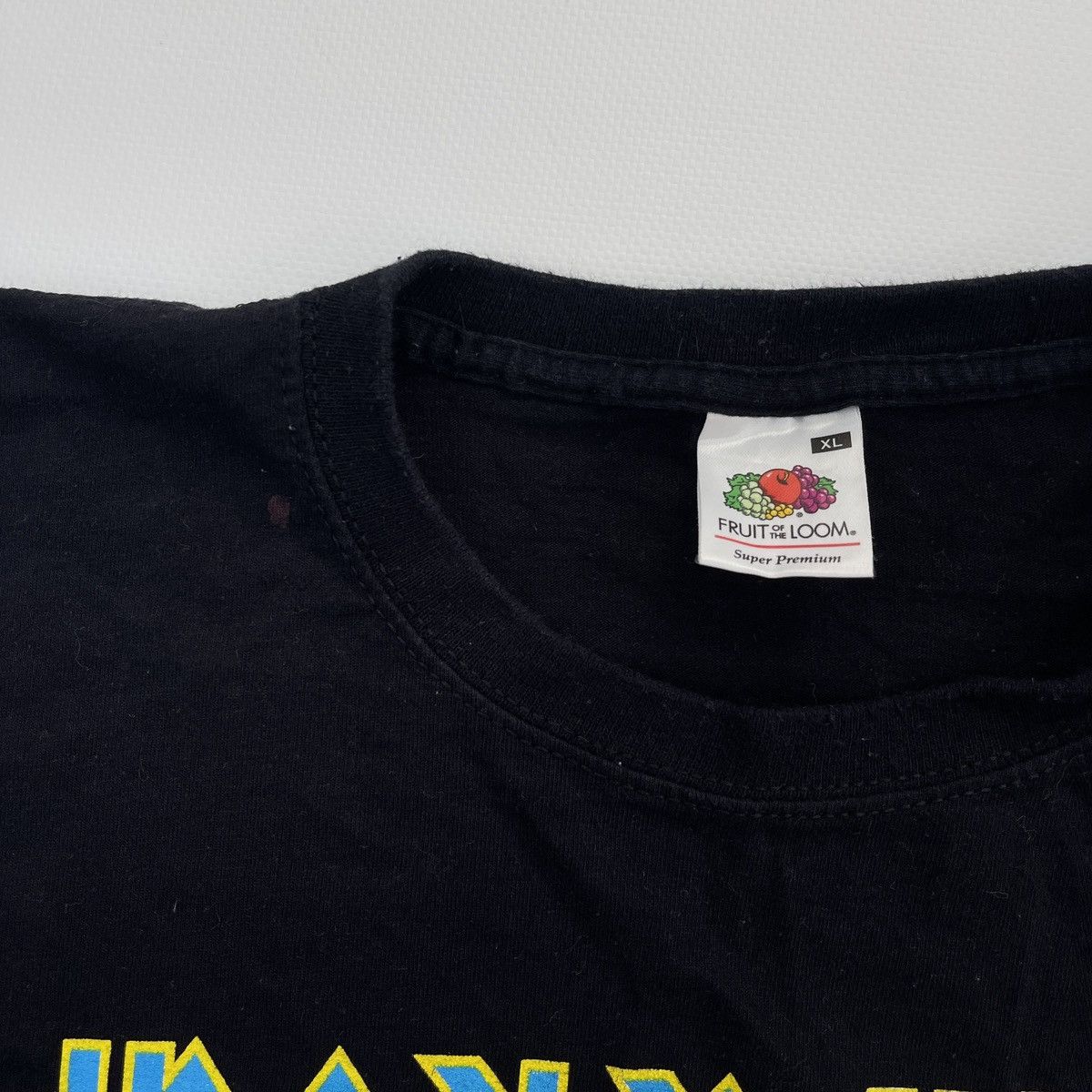 Band Tees × Iron Maiden Iron Maiden 2008 Flight 666 Box Fit Black T Shirt Size US XL / EU 56 / 4 - 9 Thumbnail