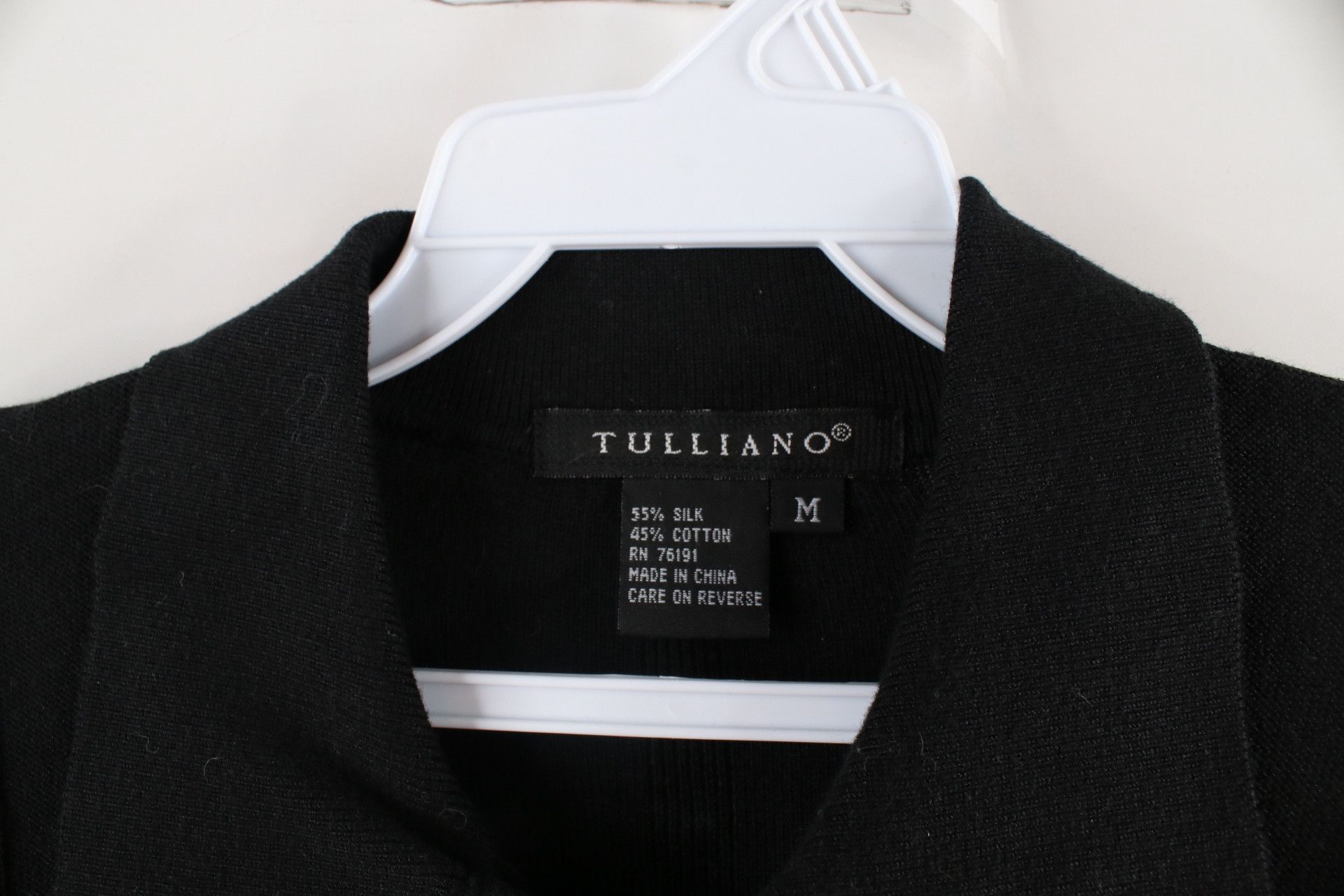Vintage Vintage 90s Streetwear Silk Blend Knit Collared Polo Black Size US M / EU 48-50 / 2 - 4 Thumbnail