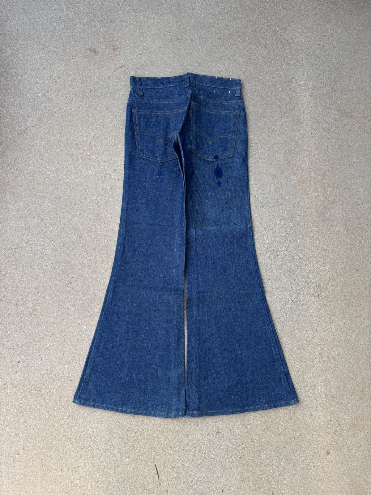 Levi's Vtg 80’s Levi’s 684 Orange Tab Bellbottom Flare Jeans 28x30 Size US 28 / EU 44 - 2 Thumbnail