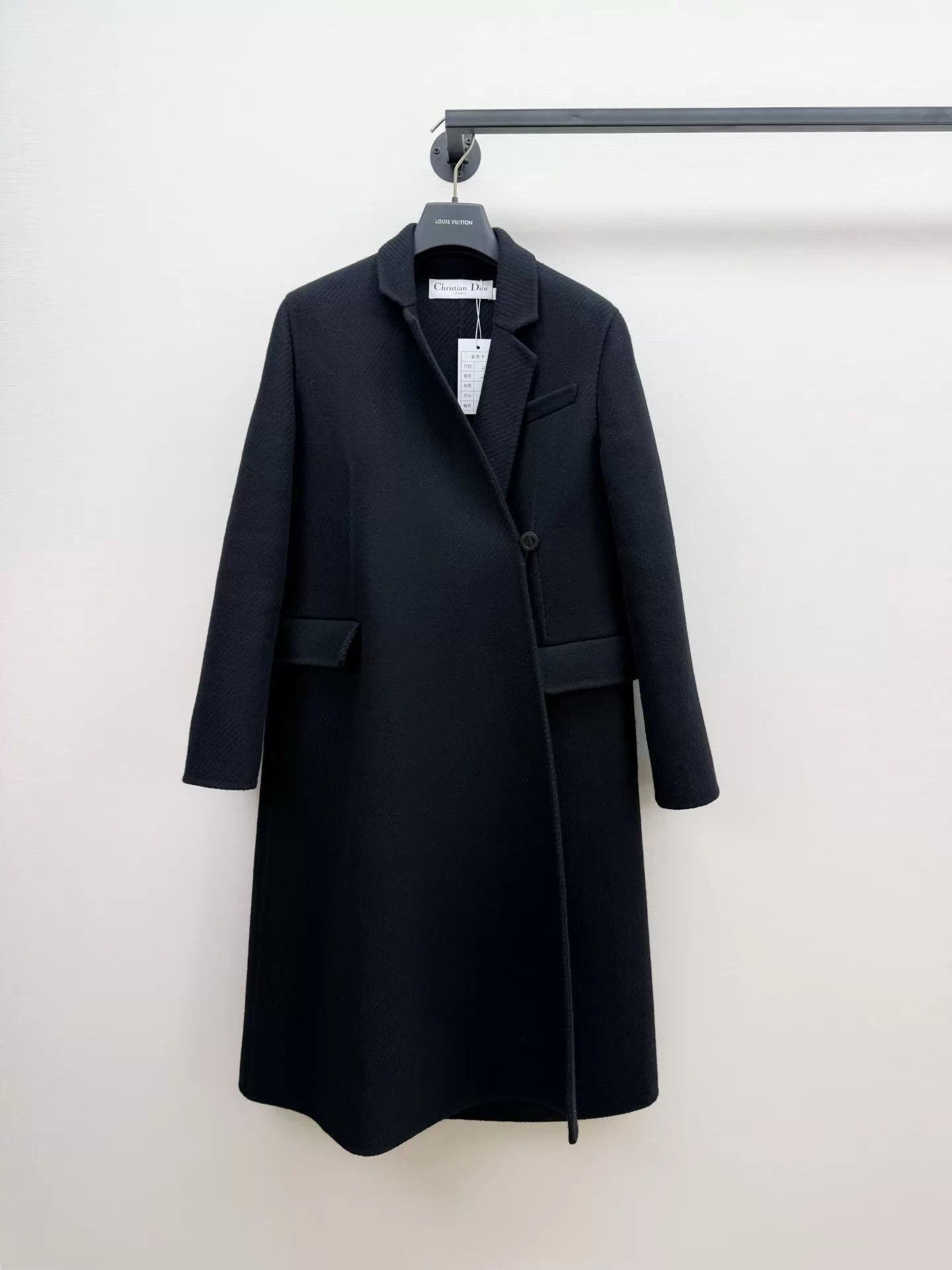Dior Dior Wool Long Coat 34 (Worn Once, New) Authentic Size XS / US 0-2 / IT 36-38 - 1 Thumbnail