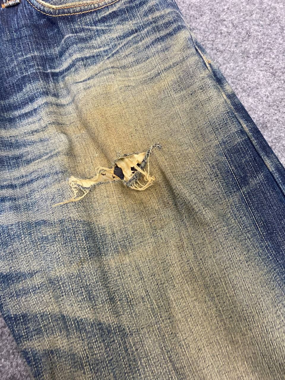 Edwin edwin rebel vintage windstopper distressed denim Size US 32 / EU 48 - 9 Thumbnail