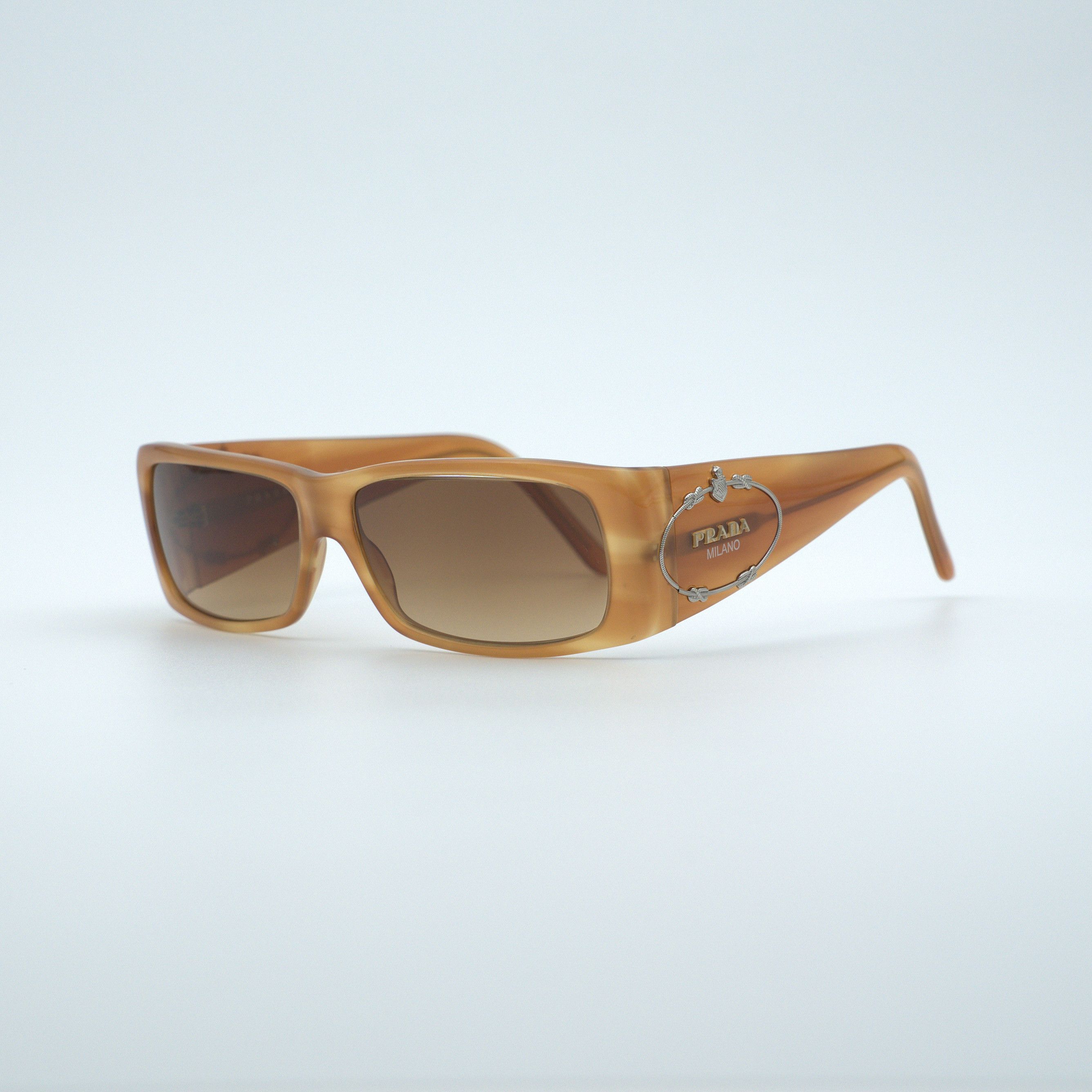 Prada × Streetwear × Vintage PRADA 2004 Logo Sunglasses SPR60E