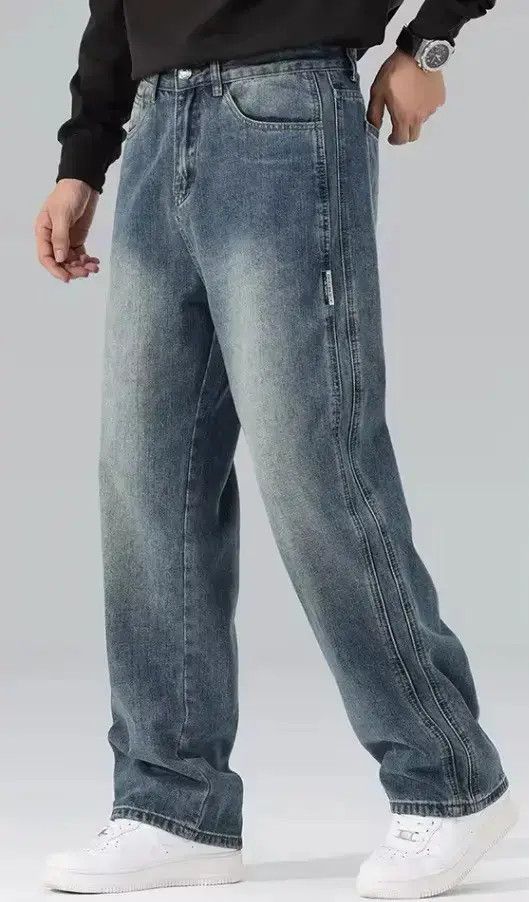 Japanese Brand Straight Casual Denim Pant Size US 32 / EU 48 - 5 Thumbnail