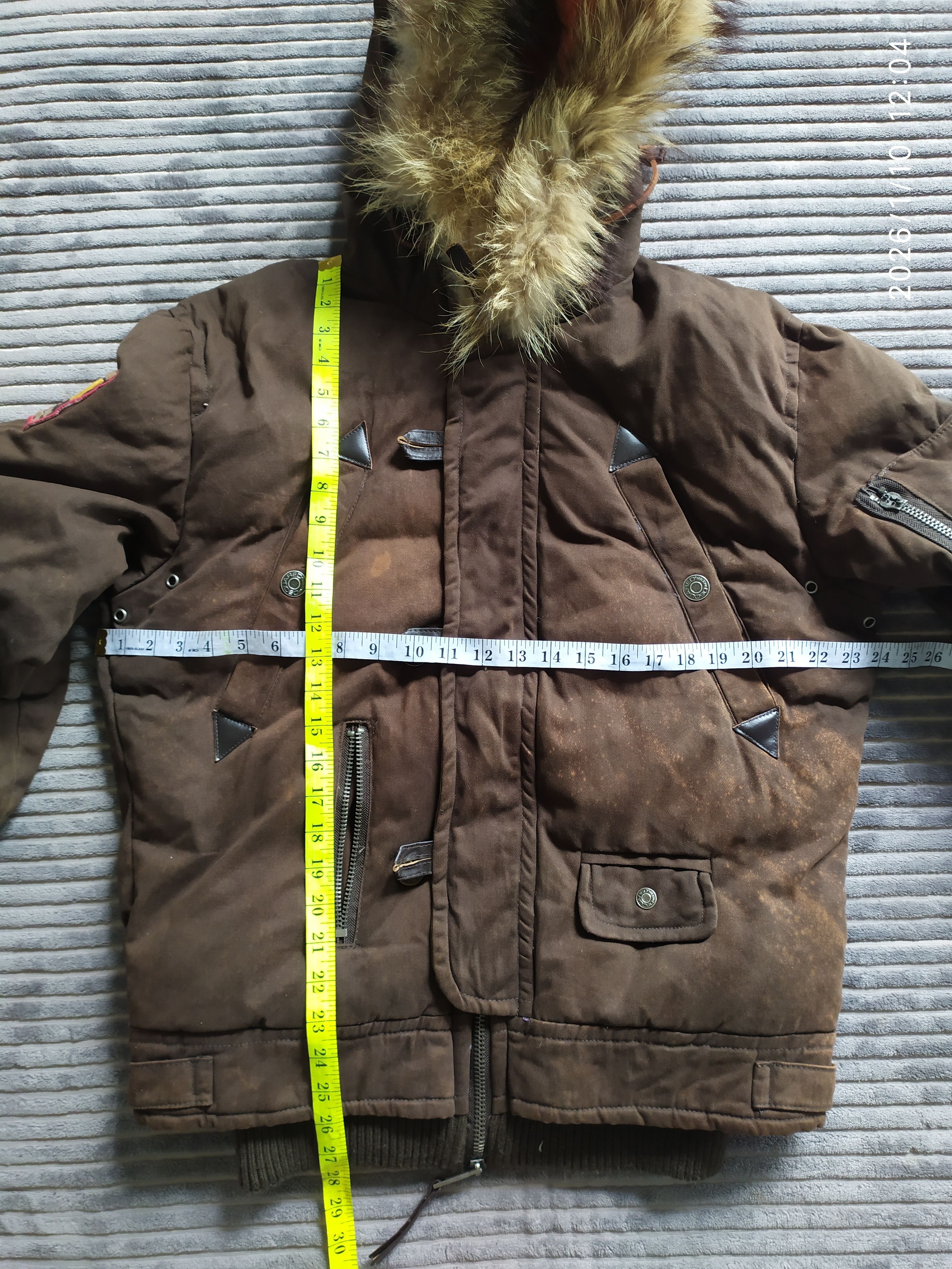 Dsquared2 Dsquared2 Fightin Dude Hooded Fur Jacket Size US M / EU 48-50 / 2 - 10 Thumbnail