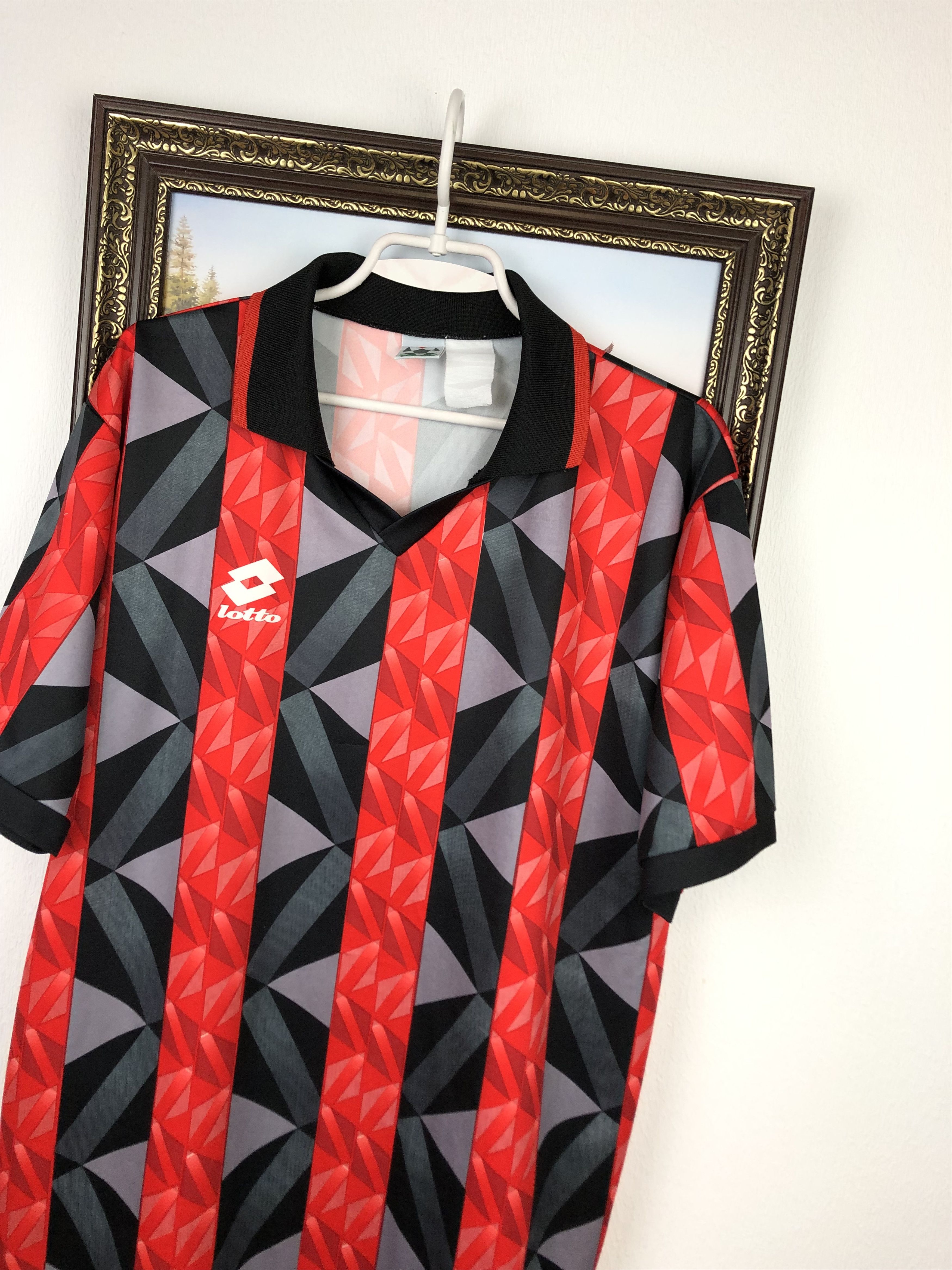 Vintage Nice 1994 Home Football Shirt Soccer Jersey Template Size US L / EU 52-54 / 3 - 4 Thumbnail