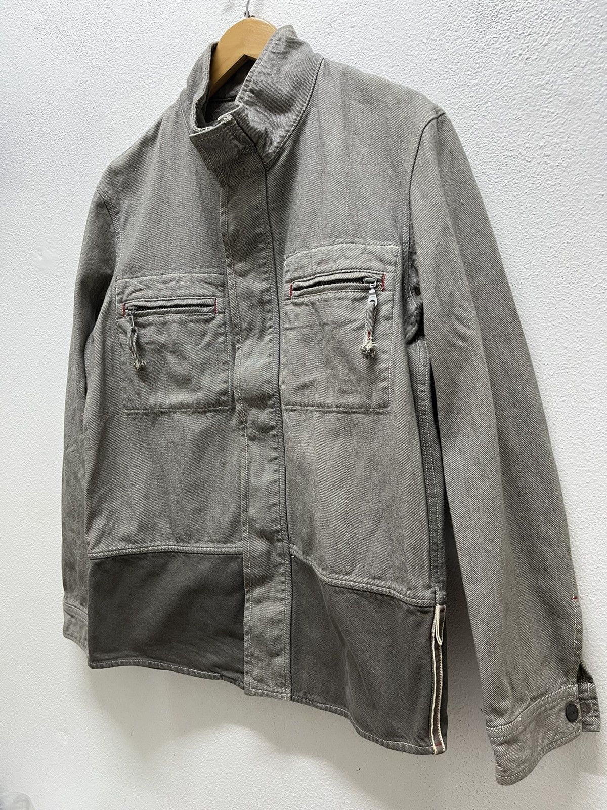 Marithe + Francois Girbaud × Vintage Vintage Marithe Francois Girbaud Denim Selvedge Jacket Size US L / EU 52-54 / 3 - 3 Thumbnail